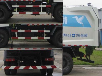 Unique  JTZ5169ZDJ Compressed docking garbage truck