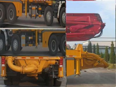 Unique  JTZ5390THB Concrete pump truck