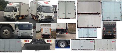 Jiangling Motors JX5043XXYTG26 Box transport vehicle