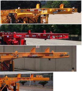 Minxing  FM9352TWY Transport semi-trailer of dangerous goods tank frame