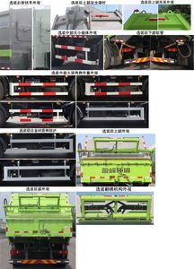 Zhonglian Automobile ZBH5122ZYSDHE6 Compressed garbage truck