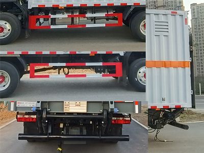 Xiangxinding brand automobiles XDV5090XRQEQ6 Flammable gas box transport vehicle