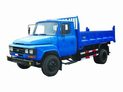 Huatong brand automobiles JN5815CD Self dumping low-speed truck