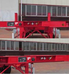 Tonghua  THT9352TWYA Transport semi-trailer of dangerous goods tank frame