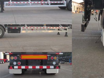 Tonghua  THT9352TWYA Transport semi-trailer of dangerous goods tank frame