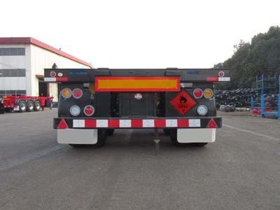 Tonghua  THT9352TWYA Transport semi-trailer of dangerous goods tank frame