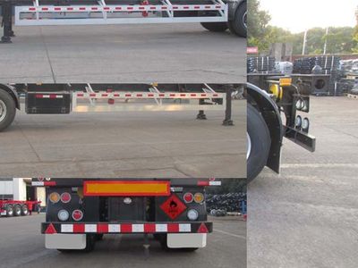 Tonghua  THT9352TWYA Transport semi-trailer of dangerous goods tank frame