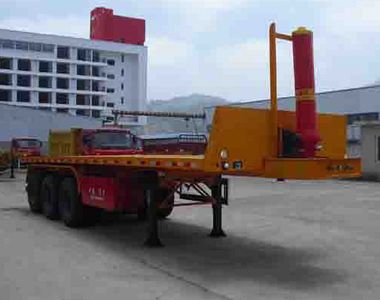 Shuangfu  FJG9403ZZXP Flat dump semi-trailer