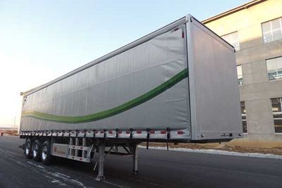 Zhongwang  MBS9402XXYLH Aluminum alloy box transport semi-trailer