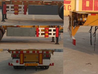 Tongyada  CTY9400TWY Transport semi-trailer of dangerous goods tank frame