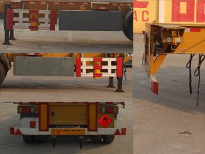 Tongyada  CTY9400TWY Transport semi-trailer of dangerous goods tank frame