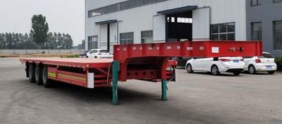 Fulujie brand automobiles ACG9401TDP Low flatbed semi-trailer