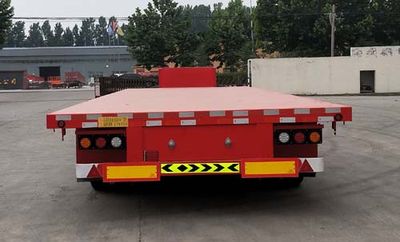 Fulujie brand automobiles ACG9401TDP Low flatbed semi-trailer