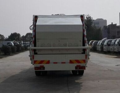 Huatong brand automobiles HCQ5165ZYSDFL Compressed garbage truck