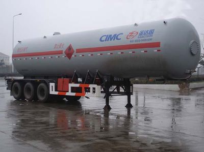 Saint Dayin  SDY9400GYQ Semi trailer for liquefied gas transportation