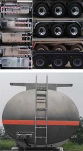 Shaanxi Automobile SHN9400GRYP445 Aluminum alloy flammable liquid tank transport semi-trailer