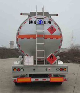 Shaanxi Automobile SHN9400GRYP445 Aluminum alloy flammable liquid tank transport semi-trailer