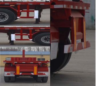 Yimeng  MYT9400ZZXP Flat dump semi-trailer