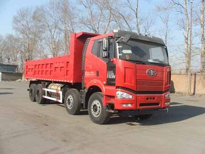 Jiefang AutomobileCA3310P66L5T4E24M5Flat head natural gas dump truck