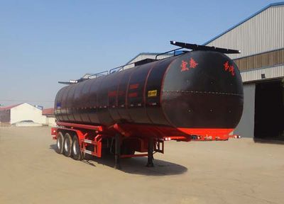 Zhengkang Hongtai brand automobiles HHT9404GLY Asphalt transport semi-trailer