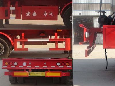 Zhengkang Hongtai brand automobiles HHT9404GLY Asphalt transport semi-trailer