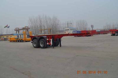 Guangtongda brand automobiles JKQ9351TJZ Container transport semi-trailer