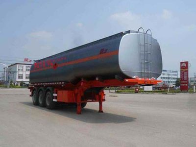 Chufei  CLQ9402GRY Flammable liquid tank transport semi-trailer