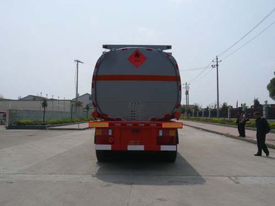 Chufei  CLQ9402GRY Flammable liquid tank transport semi-trailer