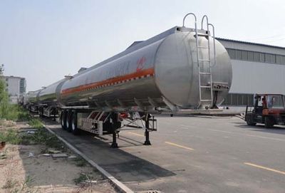 Changhua  HCH9401GRYLHJ2 Aluminum alloy flammable liquid tank transport semi-trailer