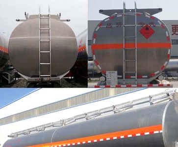 Changhua  HCH9401GRYLHJ2 Aluminum alloy flammable liquid tank transport semi-trailer