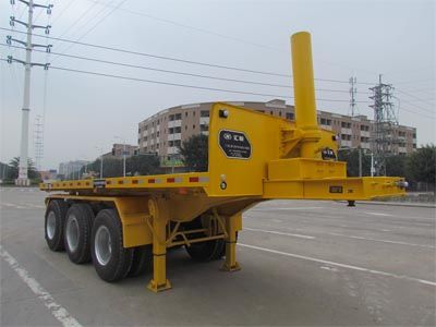 Huilian Automobile HLC9330ZZXP Flat dump semi-trailer