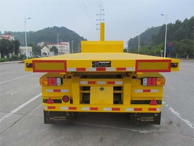 Huilian Automobile HLC9330ZZXP Flat dump semi-trailer