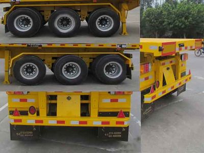 Huilian Automobile HLC9330ZZXP Flat dump semi-trailer