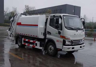 Zhongjie Automobile XZL5073ZYS6 Compressed garbage truck