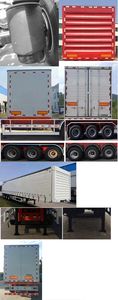 CIMC ZJV9407XXYSZ Box transport semi-trailer