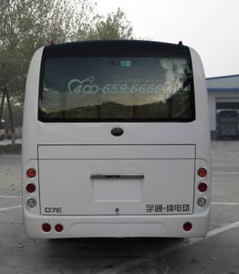 Yutong  ZK6732BEVQZ4 Pure electric passenger cars