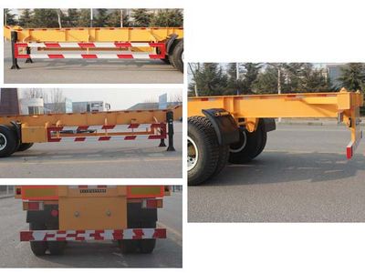 Wuyue  TAZ9405TJZB Container transport semi-trailer