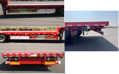 Jingyu  JGP9400TDP Low flatbed semi-trailer