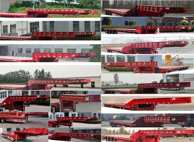 Jingyu  JGP9400TDP Low flatbed semi-trailer