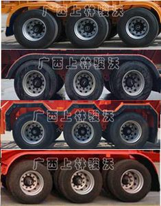 Daiqiang  GJW9400TJZ40 Container transport semi-trailer