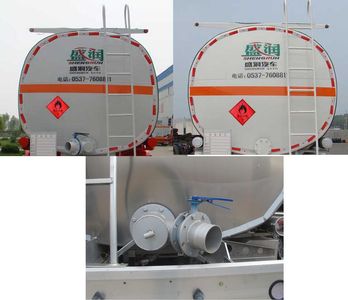 Shengrun  SKW9404GRYT Flammable liquid tank transport semi-trailer