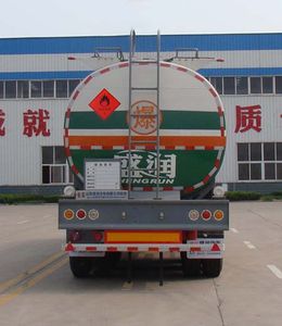 Shengrun  SKW9404GRYT Flammable liquid tank transport semi-trailer