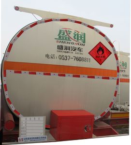 Shengrun  SKW9404GRYT Flammable liquid tank transport semi-trailer