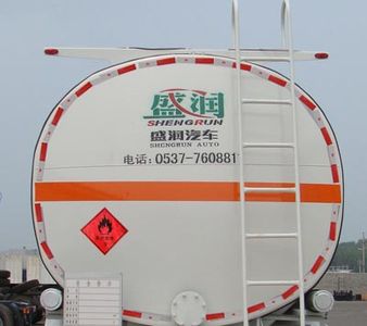 Shengrun  SKW9404GRYT Flammable liquid tank transport semi-trailer