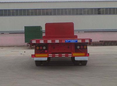 Zhongkai Automobile GJL9400TPBE Flat transport semi-trailer