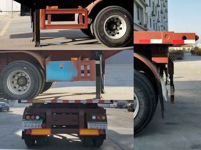 Liangfeng  LYL9350ZZXP Flat dump semi-trailer