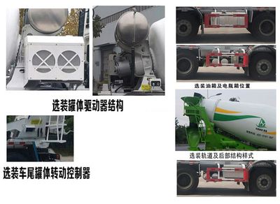 Shenzhou Yongda Automobile AYD5316GJBZZ30 Concrete mixing transport vehicle