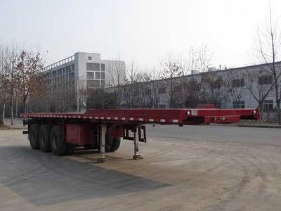 Wanxiang  HWX9402ZZXP Flat dump semi-trailer