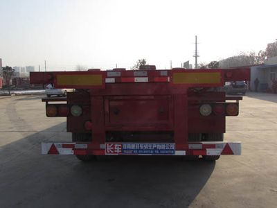 Wanxiang  HWX9402ZZXP Flat dump semi-trailer