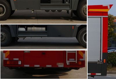 Jinsheng Shield Automobile JDX5410GXFSG240H5 Water tank fire truck